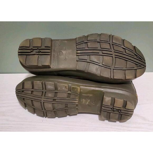 Joules Rain Boots Women's Sz 10 Floral Green Pink Waterproof Rubber Wellibob - Picture 7 of 7